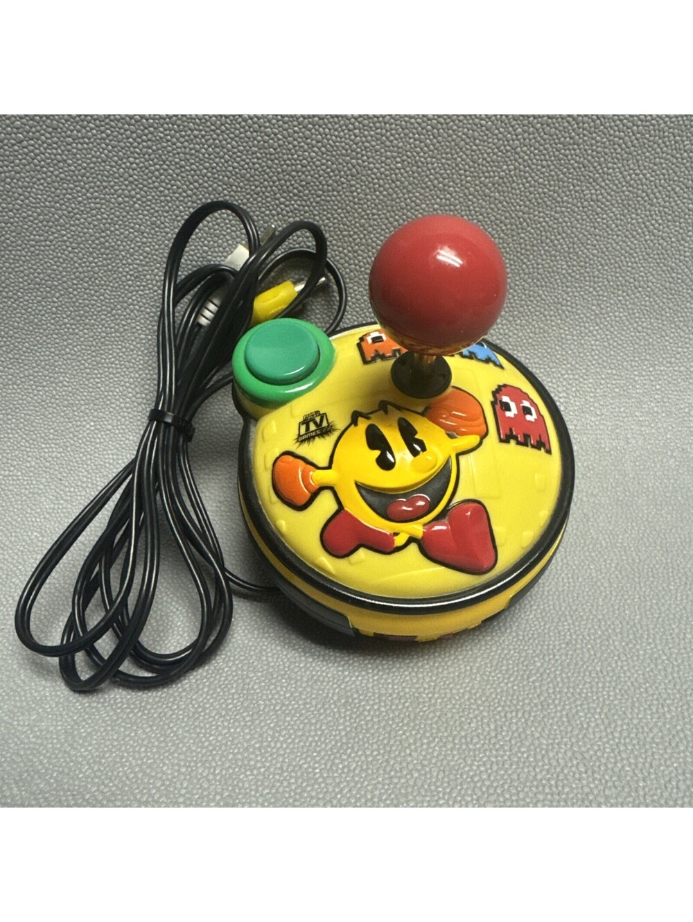 Vtg 2007 Jakks Pacific Namco Pac-Man Plug & Play TV Games Built In Control Works